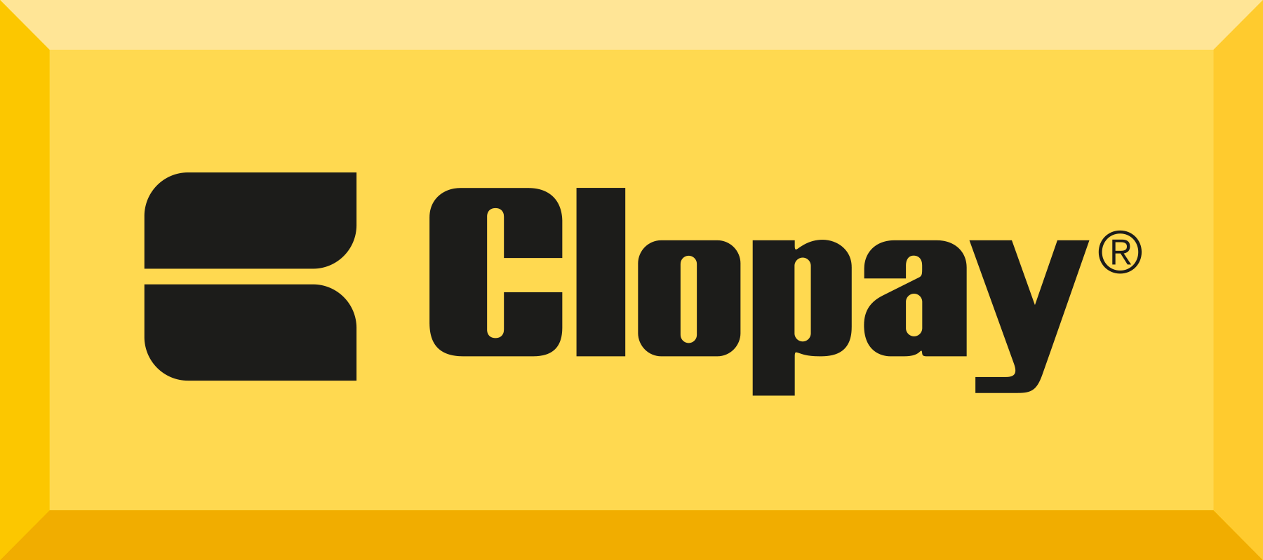 Clopay Gold Bar Logo