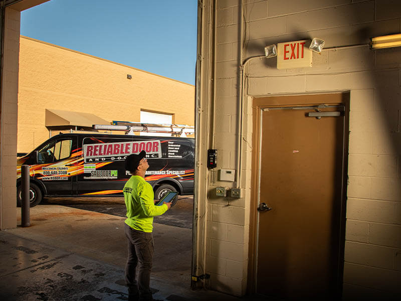 Maintenance for overhead doors